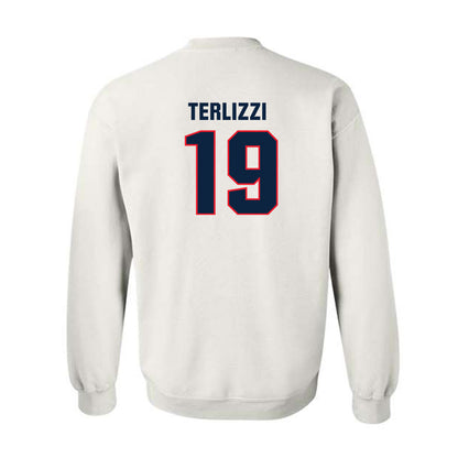 UConn - NCAA Women's Lacrosse : Jillian Terlizzi - Classic Shersey Crewneck Sweatshirt-1