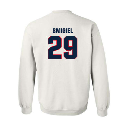 UConn - NCAA Women's Lacrosse : Lucia Smigiel - Classic Shersey Crewneck Sweatshirt-1