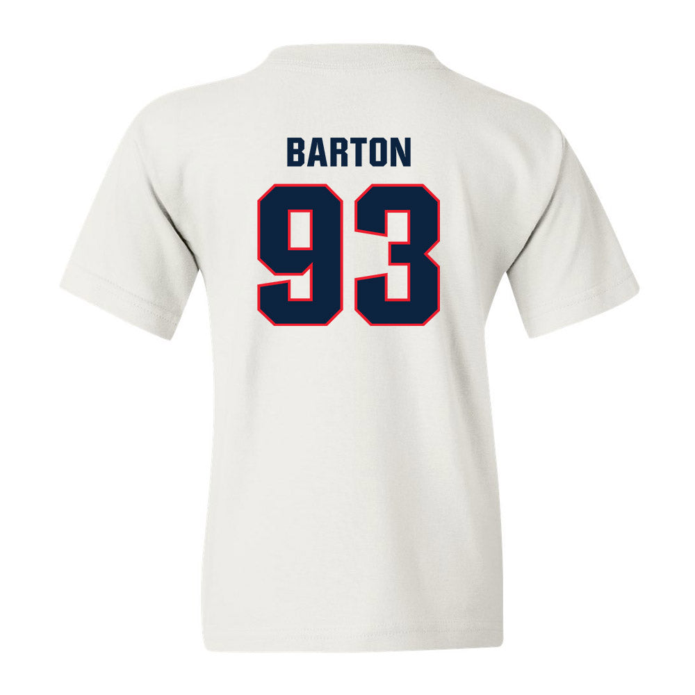 UConn - NCAA Football : Jack Barton - Classic Shersey Youth T-Shirt