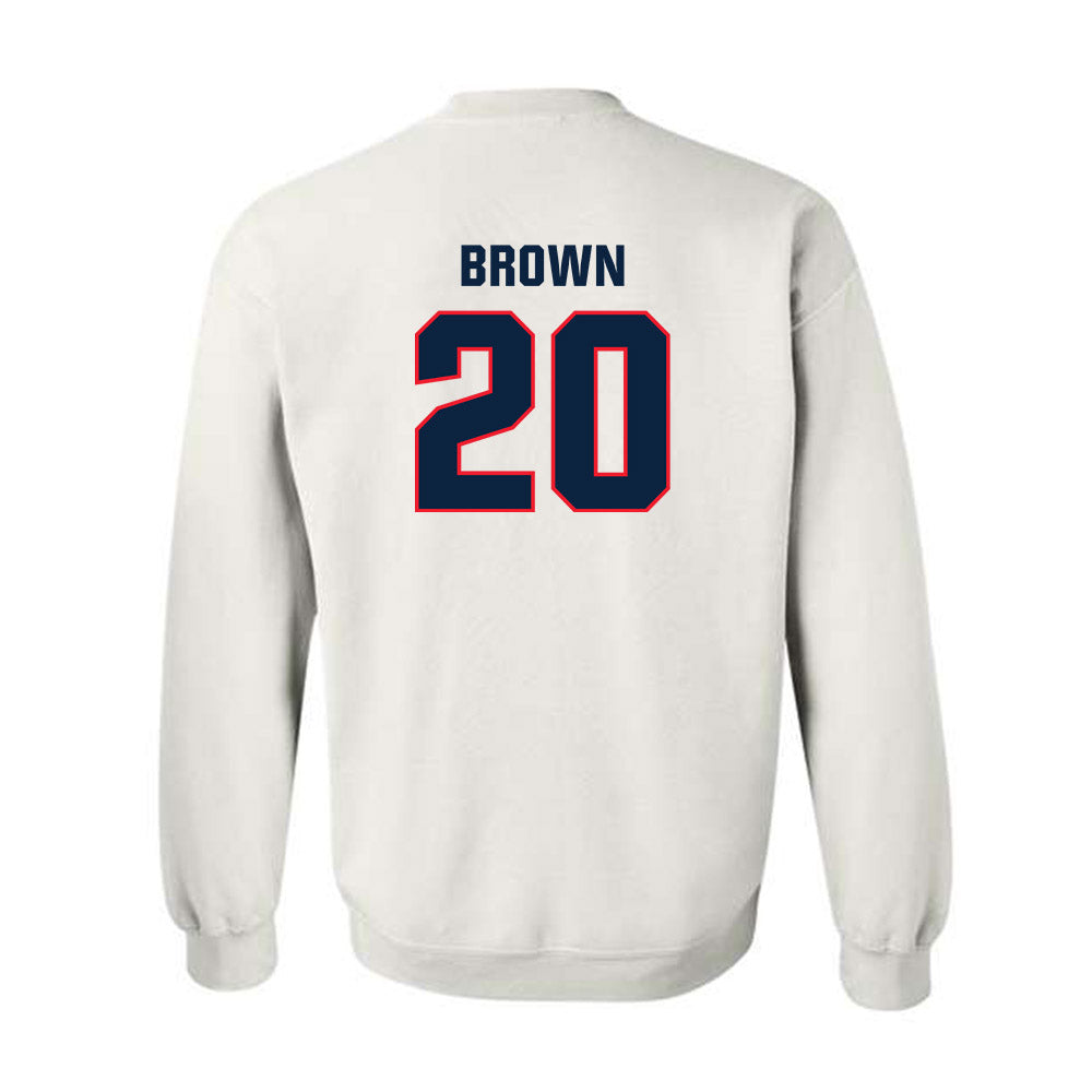UConn - NCAA Women's Soccer : Brooke Brown - Classic Shersey Crewneck Sweatshirt-1