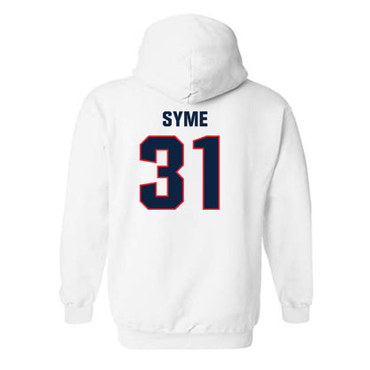 UConn - NCAA Women's Lacrosse : Madelyn Syme - Classic Shersey Hooded Sweatshirt-1