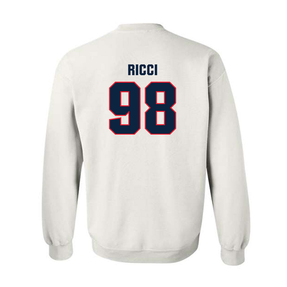 UConn - NCAA Football : Leo Ricci - Classic Shersey Crewneck Sweatshirt-1