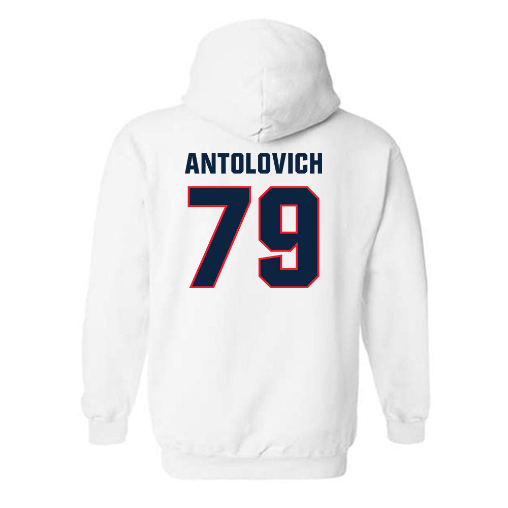 UConn - NCAA Football : Daniel Antolovich - Classic Shersey Hooded Sweatshirt