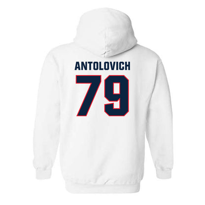 UConn - NCAA Football : Daniel Antolovich - Classic Shersey Hooded Sweatshirt