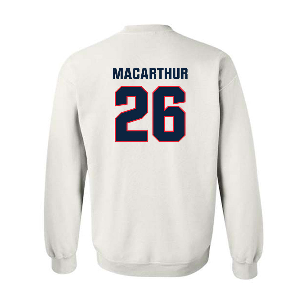 UConn - NCAA Baseball : Grant MacArthur - Classic Shersey Crewneck Sweatshirt