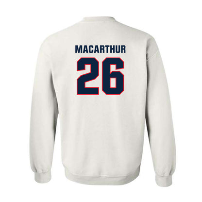 UConn - NCAA Baseball : Grant MacArthur - Classic Shersey Crewneck Sweatshirt