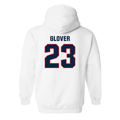 UConn - NCAA Football : Diondre Glover - Classic Shersey Hooded Sweatshirt-1
