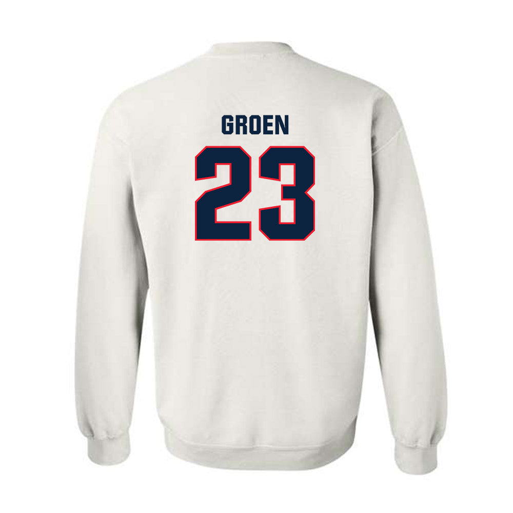 UConn - NCAA Baseball : Carter Groen - Classic Shersey Crewneck Sweatshirt-1