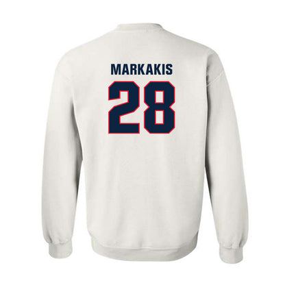 UConn - NCAA Women's Ice Hockey : Ellie Markakis - Classic Shersey Crewneck Sweatshirt-1
