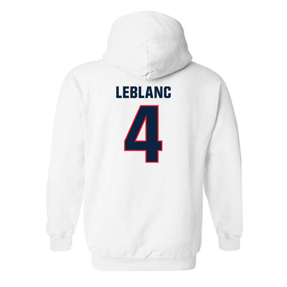 UConn - NCAA Women's Soccer : Lydia LeBlanc - Classic Shersey Hooded Sweatshirt-1