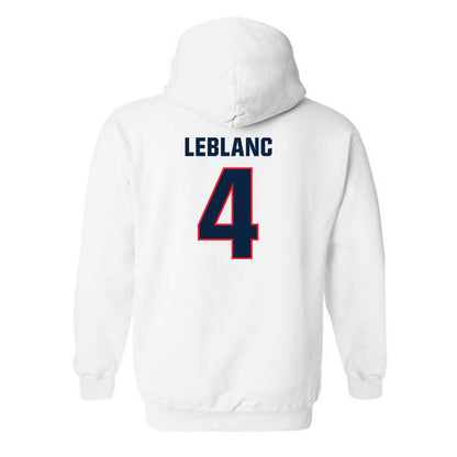 UConn - NCAA Women's Soccer : Lydia LeBlanc - Classic Shersey Hooded Sweatshirt-1