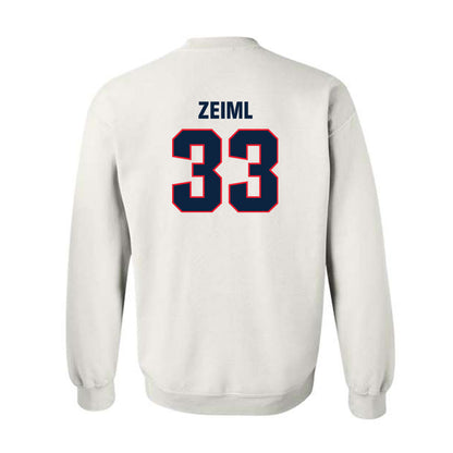 UConn - NCAA Women's Lacrosse : Sofia Zeiml - Classic Shersey Crewneck Sweatshirt-1