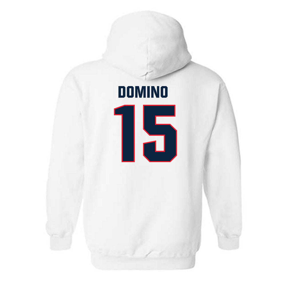 UConn - NCAA Football : Bryan Domino - Classic Shersey Hooded Sweatshirt