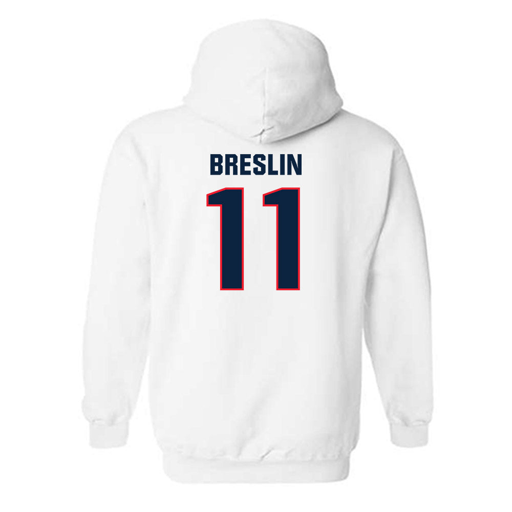 UConn - NCAA Softball : Kaitlyn Breslin - Classic Shersey Hooded Sweatshirt