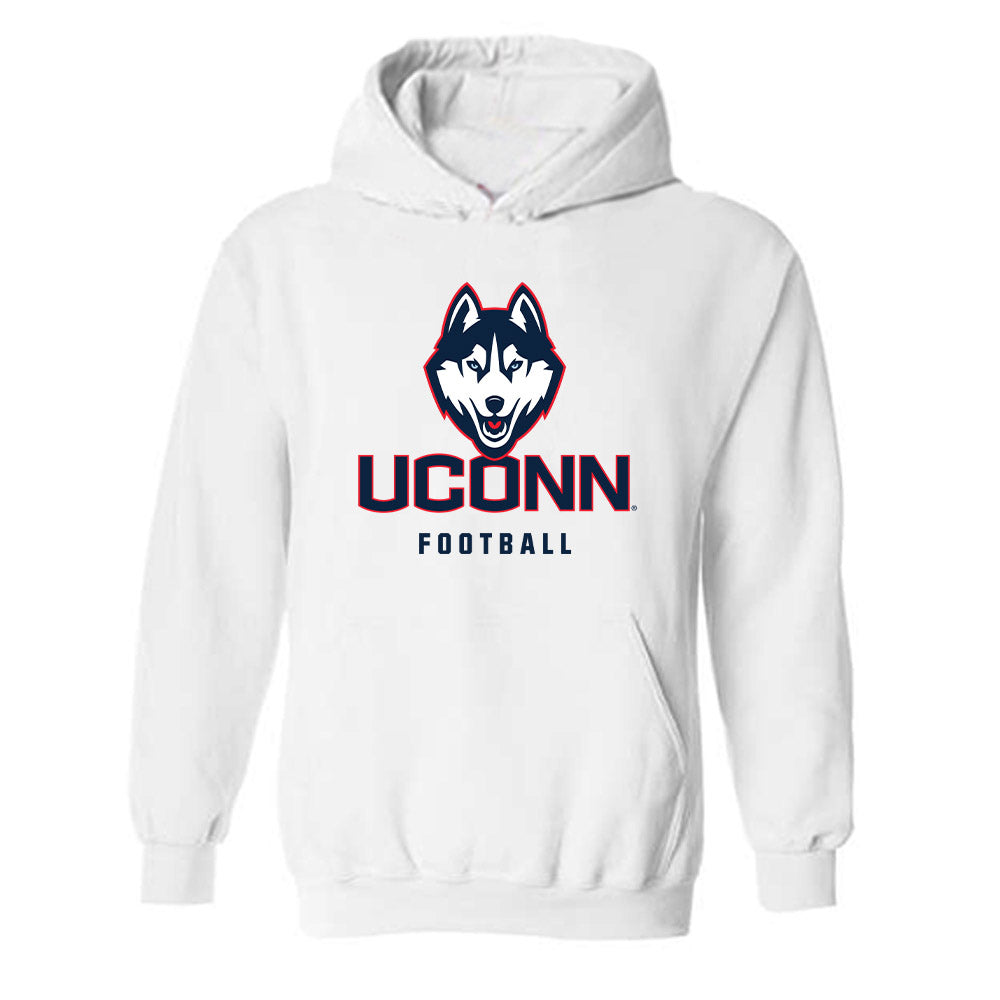 UConn - NCAA Football : Louis Hansen - Classic Shersey Hooded Sweatshirt