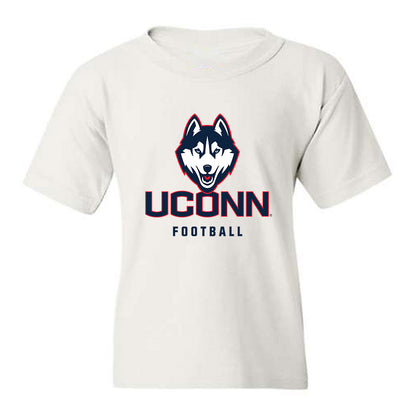 UConn - NCAA Football : Jordan Wright - Classic Shersey Youth T-Shirt-0