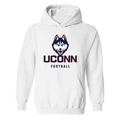 UConn - NCAA Football : Dal'Mont Gourdine - Classic Shersey Hooded Sweatshirt