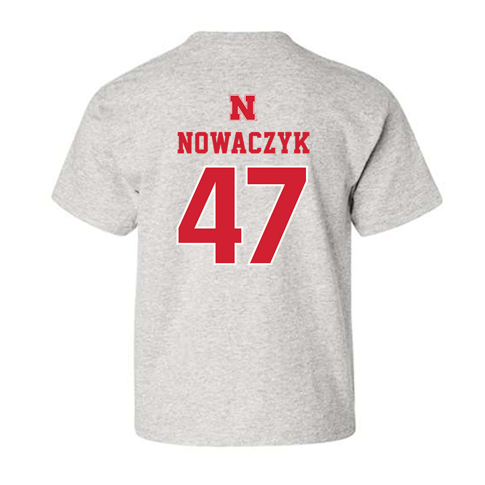 Nebraska - NCAA Baseball : Colin Nowaczyk - Classic Shersey Youth T-Shirt-1