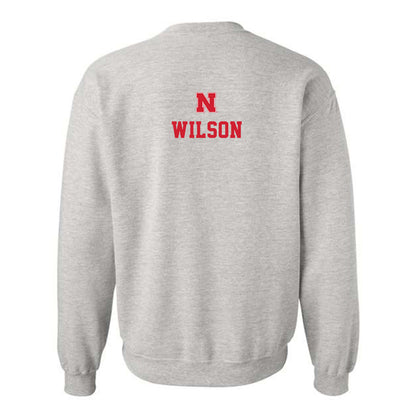 Nebraska - NCAA Wrestling : Bubba Wilson - Classic Shersey Crewneck Sweatshirt