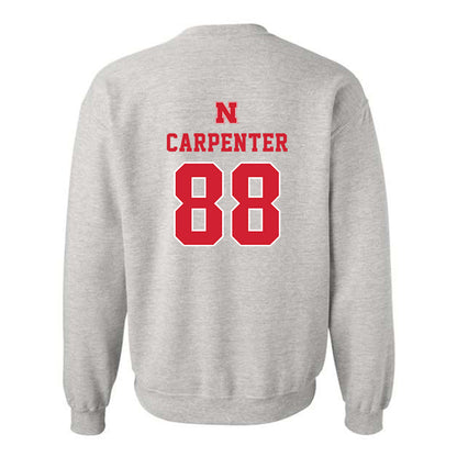 Nebraska - NCAA Football : Jackson Carpenter - Classic Shersey Crewneck Sweatshirt-1