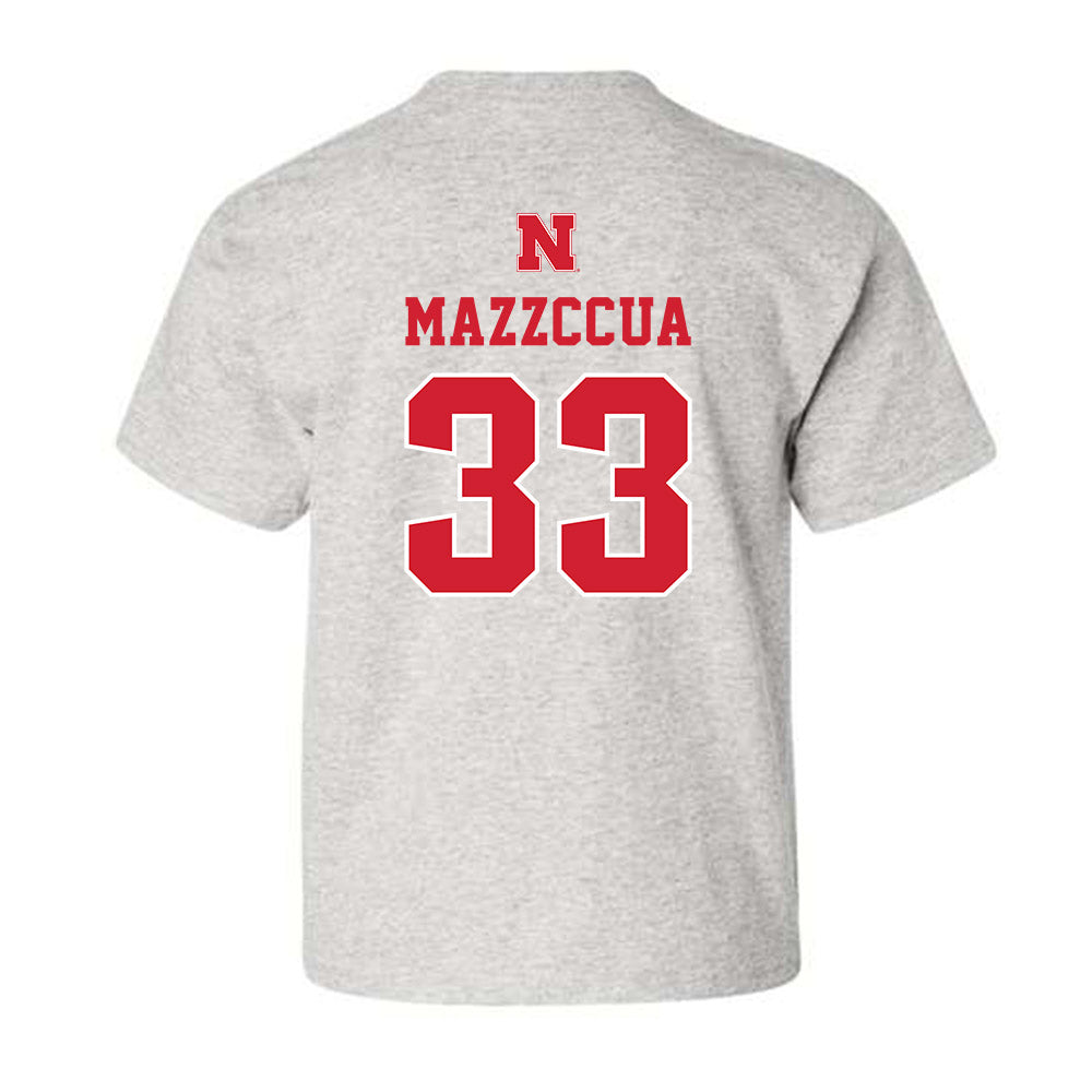 Nebraska - NCAA Football : Maurice Mazzccua - Youth T-Shirt