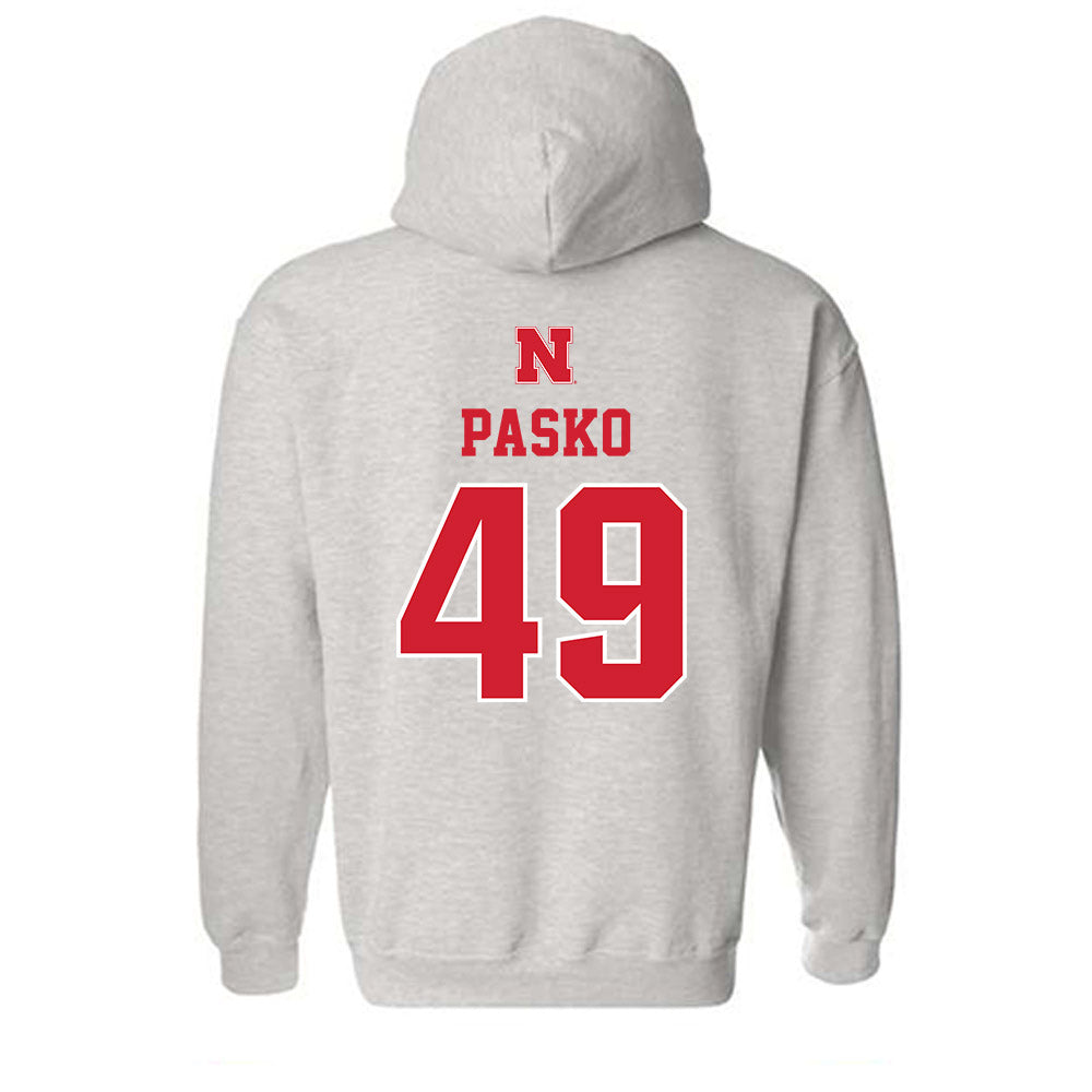 Nebraska - NCAA Football : Daniel Pasko - Hooded Sweatshirt