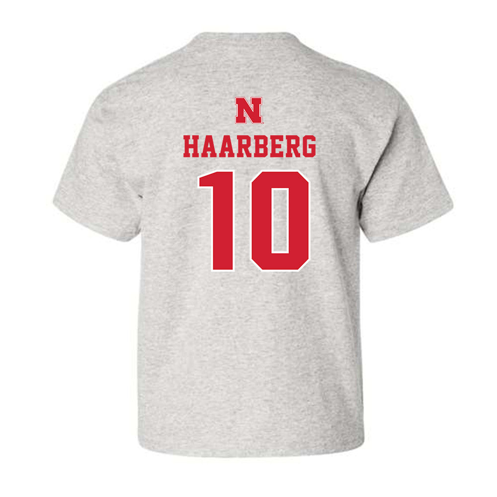 Nebraska - NCAA Football : Heinrich Haarberg - Youth T-Shirt