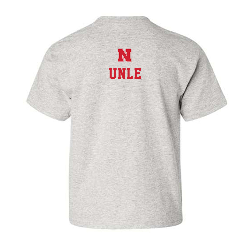 Nebraska - NCAA Wrestling : Abdirahman Unle - Classic Shersey Youth T-Shirt-1