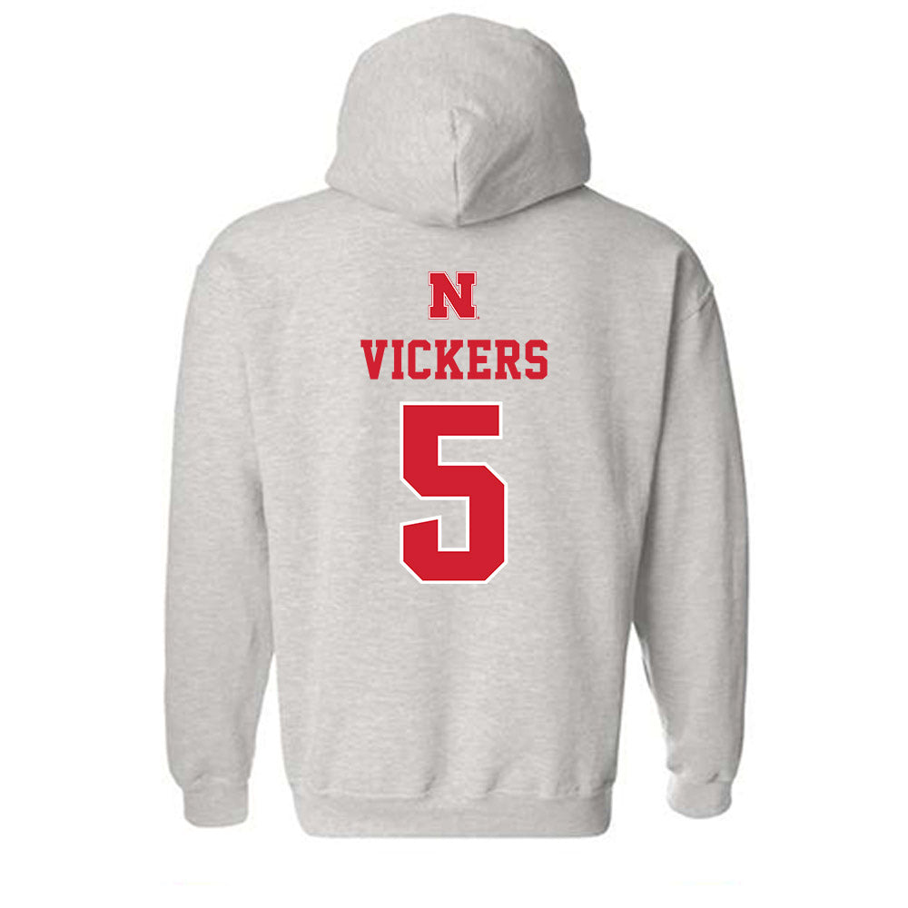 Nebraska - NCAA Softball : Macie Vickers - Classic Shersey Hooded Sweatshirt-1