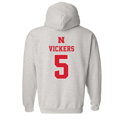 Nebraska - NCAA Softball : Macie Vickers - Classic Shersey Hooded Sweatshirt-1