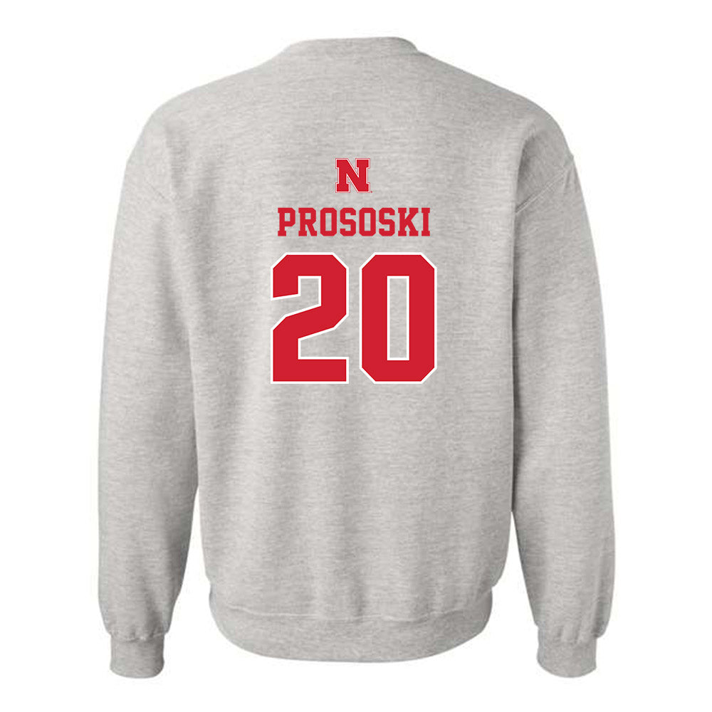 Nebraska - NCAA Women's Soccer : Emma Prososki - Crewneck Sweatshirt