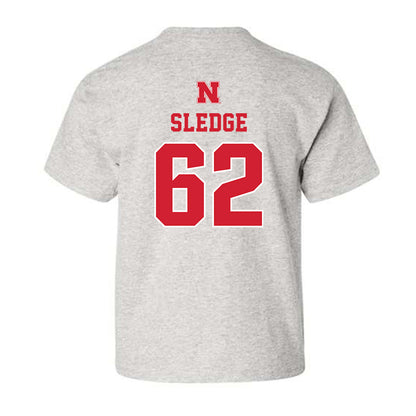 Nebraska - NCAA Football : Sam Sledge - Youth T-Shirt