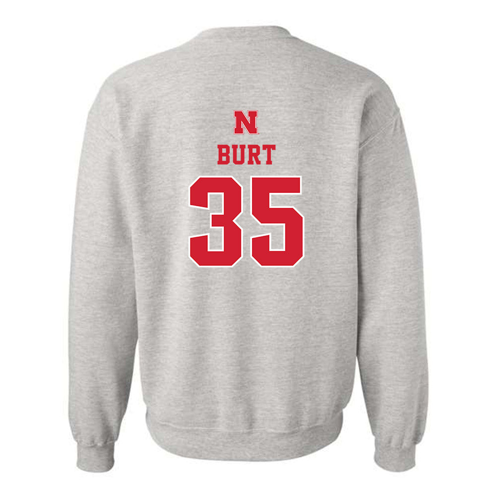 Nebraska - NCAA Men's Basketball : Henry Burt - Crewneck Sweatshirt