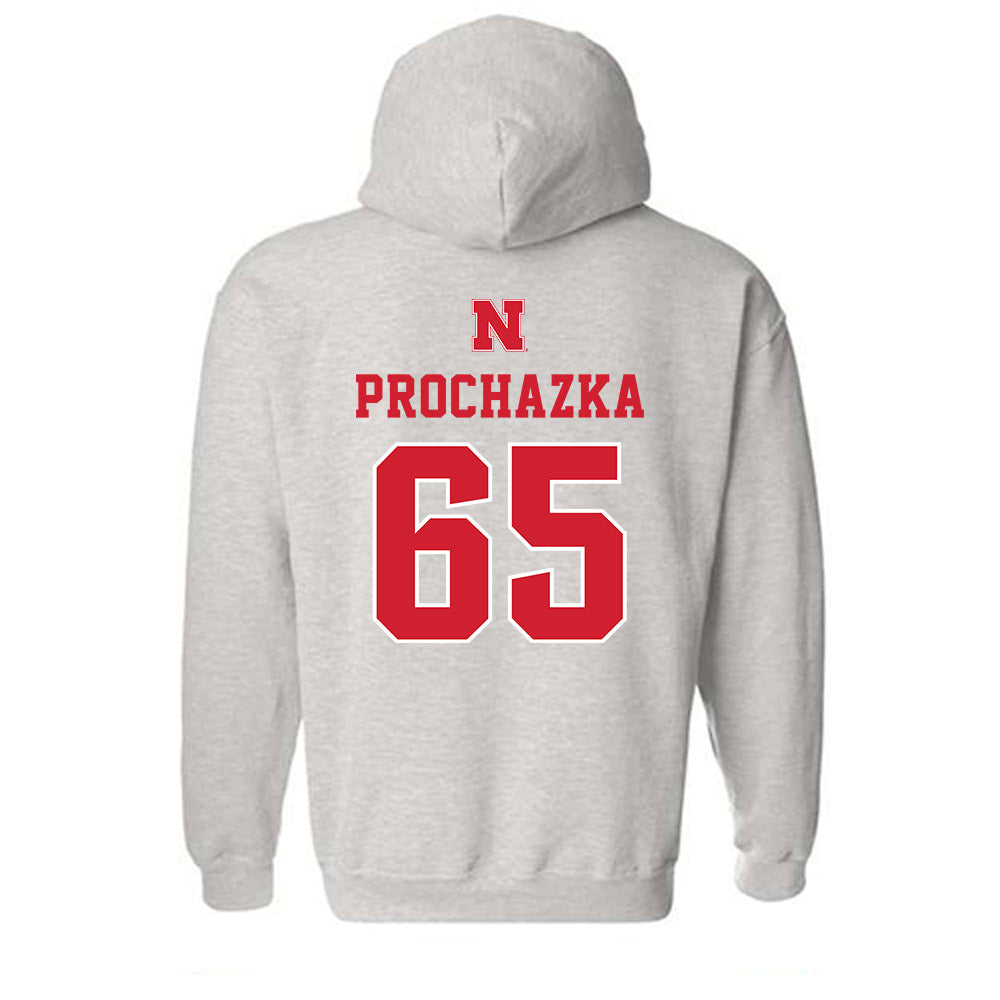 Nebraska - NCAA Football : Teddy Prochazka - Hooded Sweatshirt