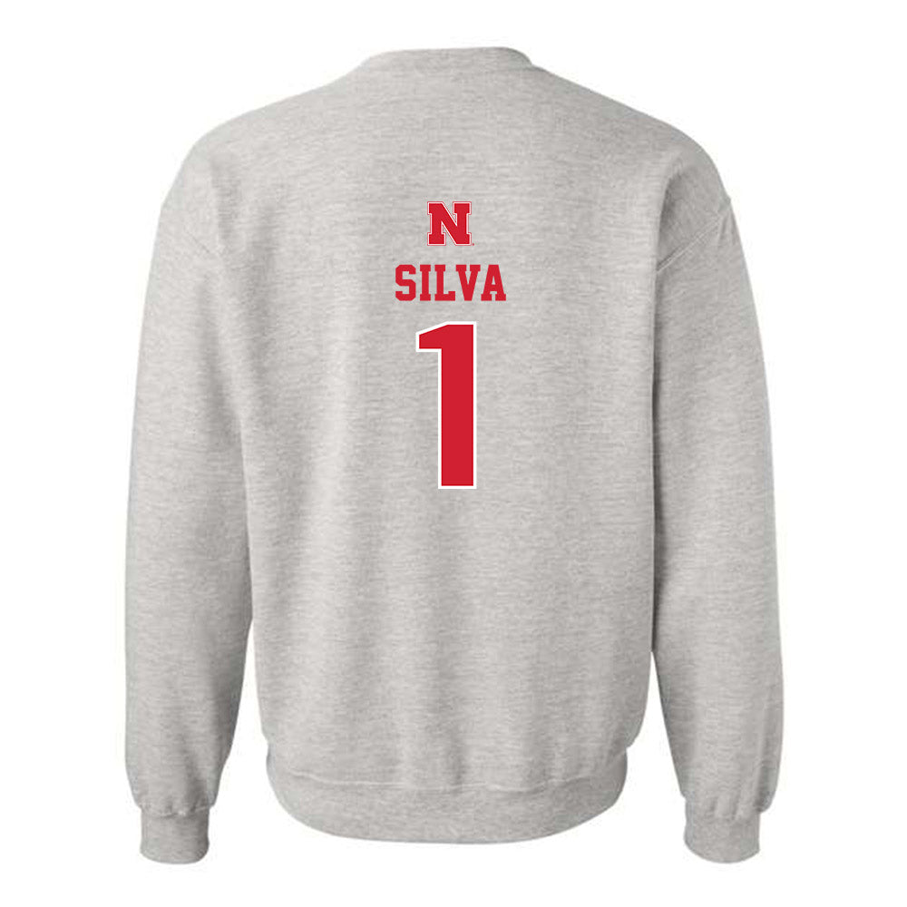 Nebraska - NCAA Baseball : Riley Silva - Crewneck Sweatshirt