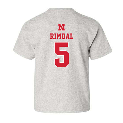 Nebraska - NCAA Women's Basketball : Alberte Rimdal - Classic Shersey Youth T-Shirt