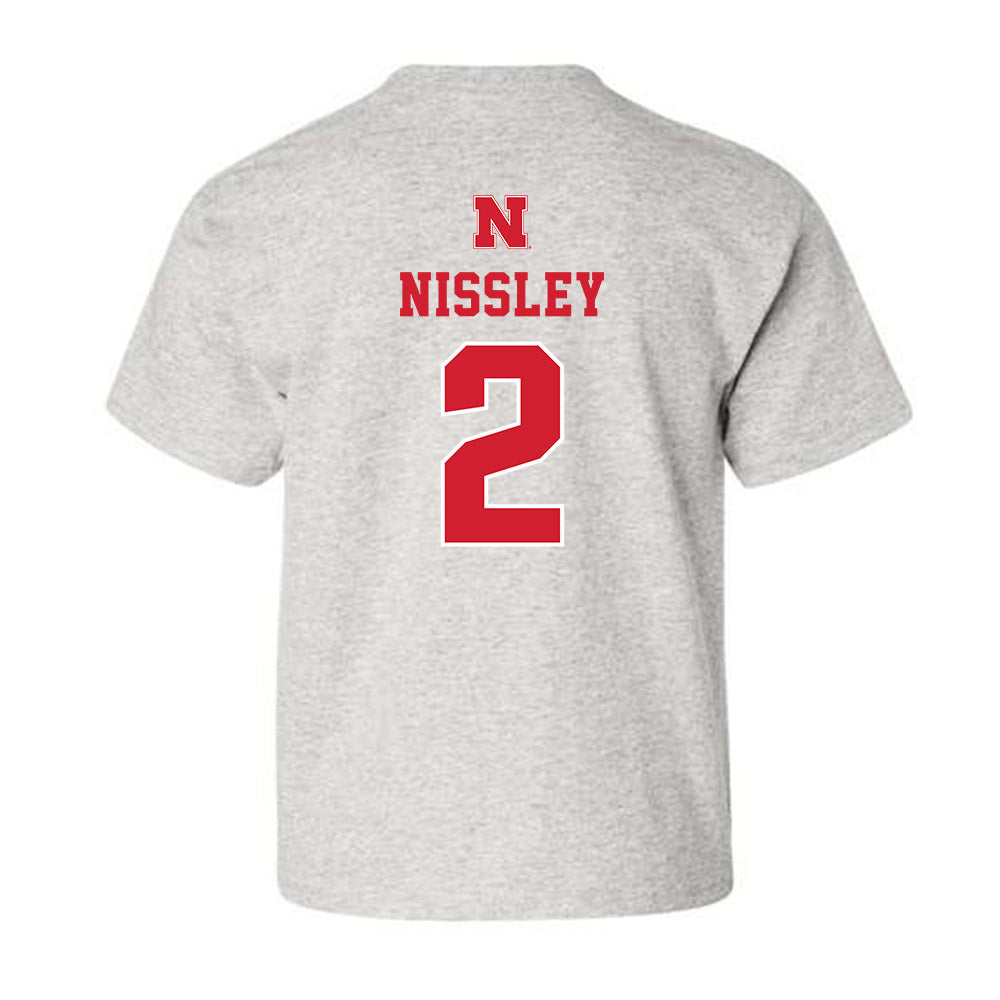 Nebraska - NCAA Women's Basketball : Logan Nissley - Youth T-Shirt