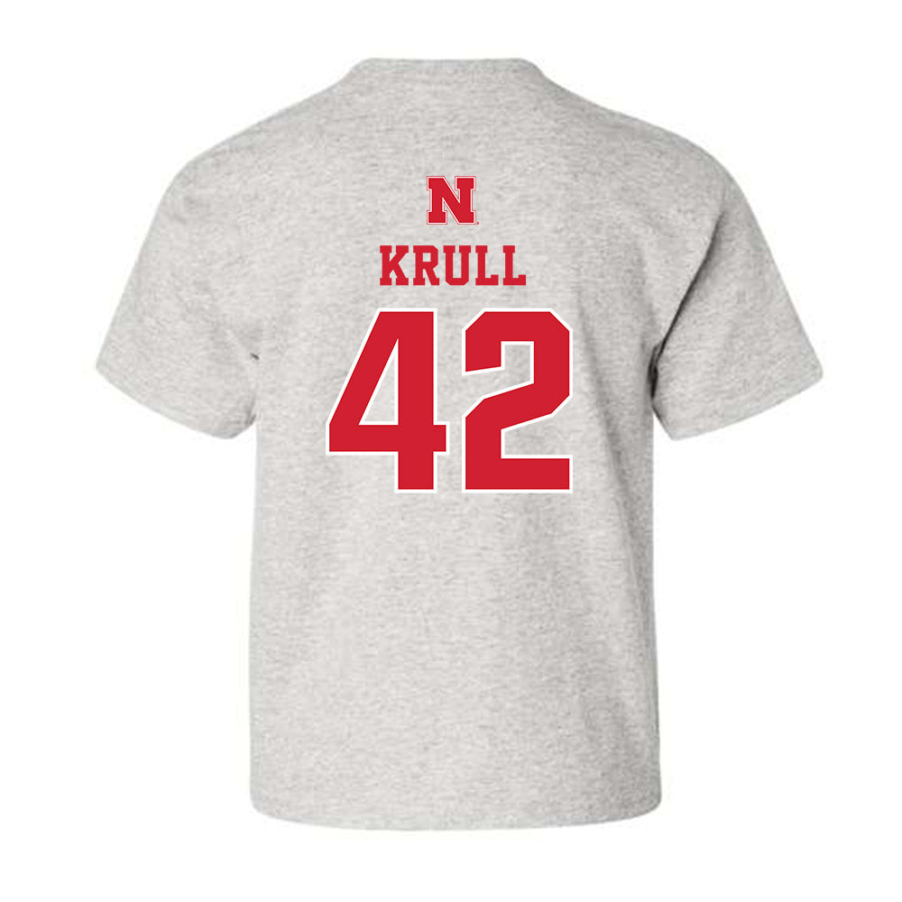 Nebraska - NCAA Women's Basketball : Maddie Krull - Youth T-Shirt