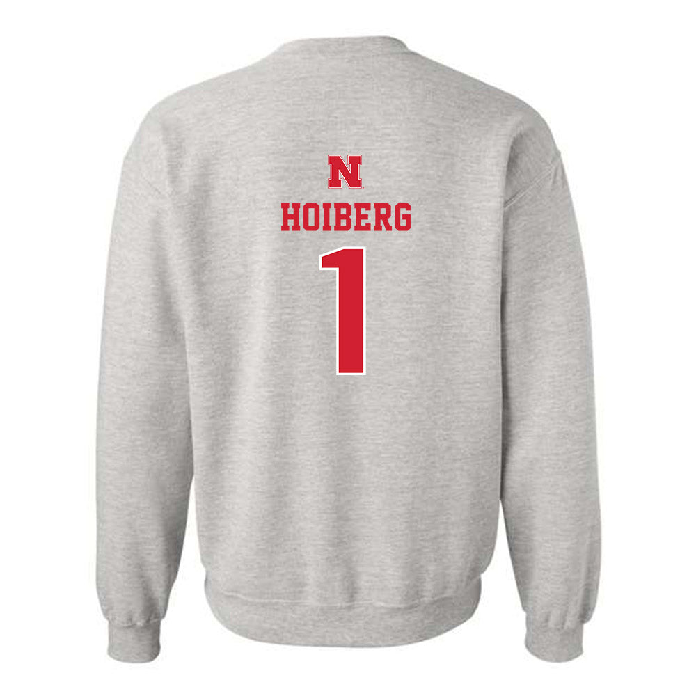 Nebraska - NCAA Men's Basketball : Samuel Hoiberg - Crewneck Sweatshirt