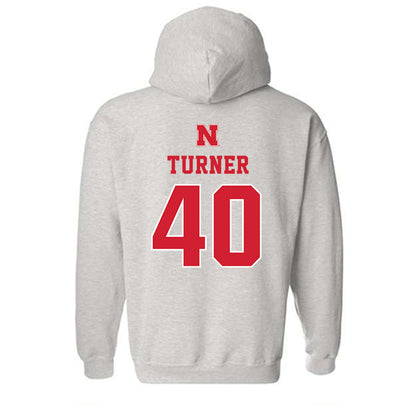 Nebraska - NCAA Football : Brice Turner - Hooded Sweatshirt