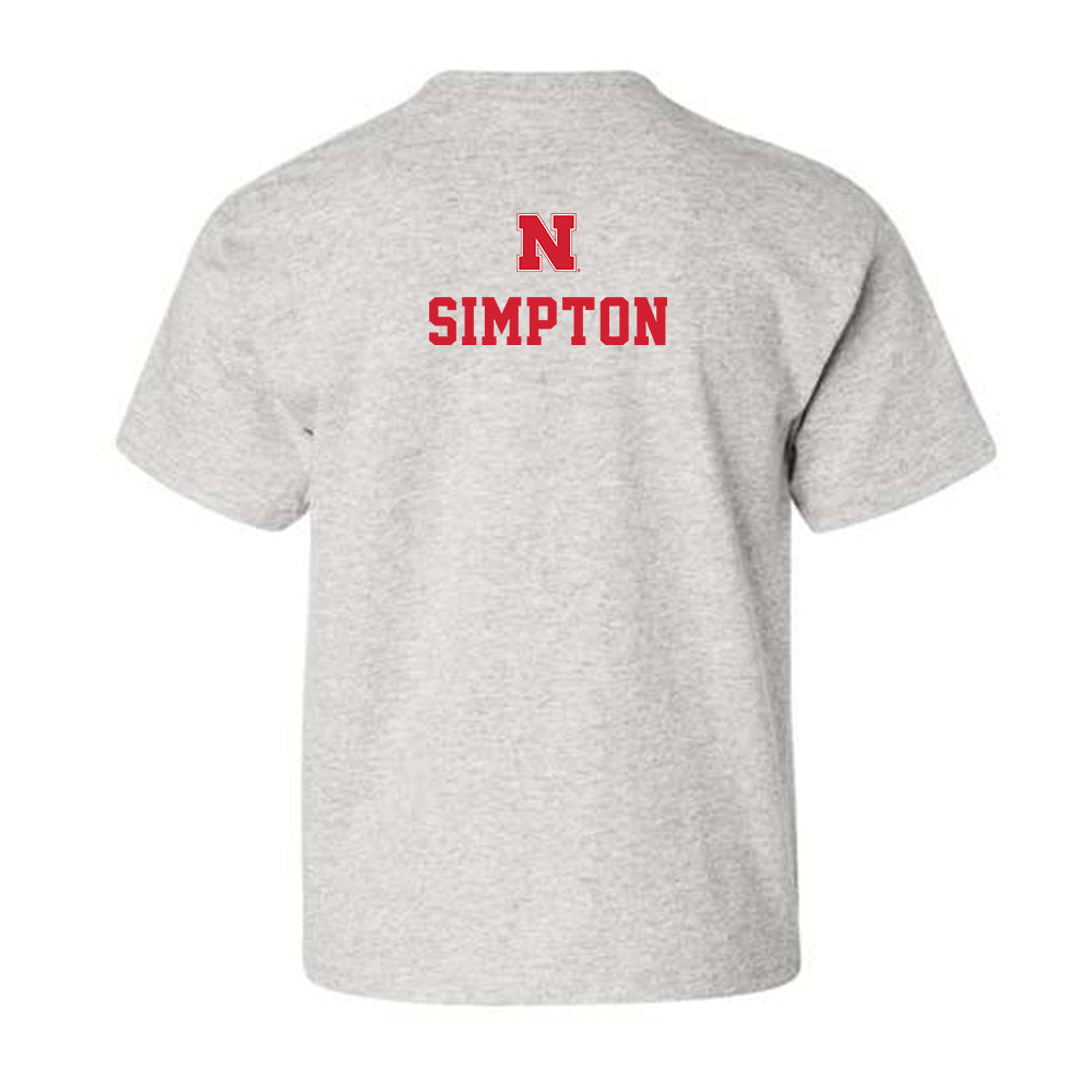 Nebraska - NCAA Women's Gymnastics : Emma Simpton - Classic Shersey Youth T-Shirt