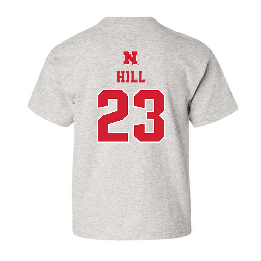 Nebraska - NCAA Football : Blye Hill - Youth T-Shirt