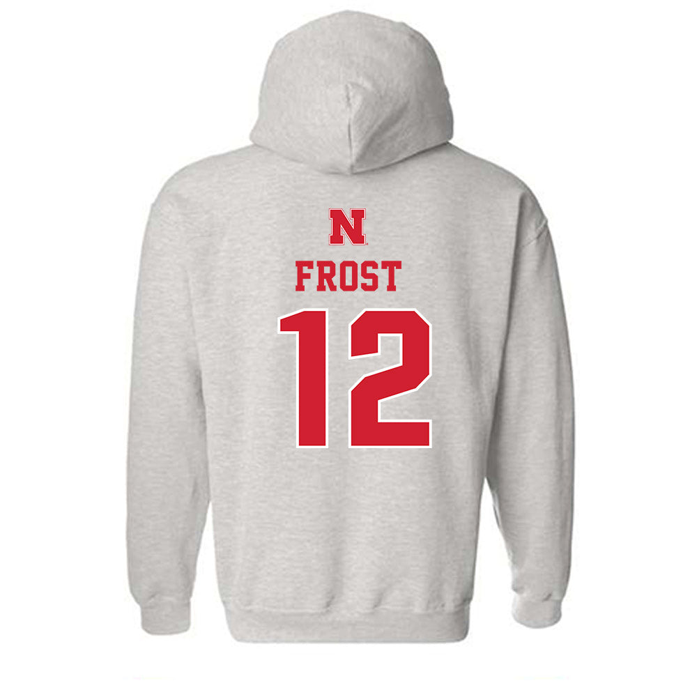 Nebraska - NCAA Baseball : Cael Frost - Classic Shersey Hooded Sweatshirt-1