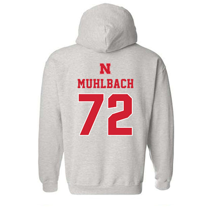 Nebraska - NCAA Softball : Carlie Muhlbach - Classic Shersey Hooded Sweatshirt-1