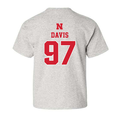 Nebraska - NCAA Football : Keona Davis - Classic Shersey Youth T-Shirt-1