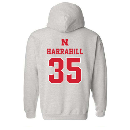 Nebraska - NCAA Baseball : Ryan Harrahill - Classic Shersey Hooded Sweatshirt-1