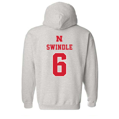 Nebraska - NCAA Women's Bowling : Haley Swindle - Classic Shersey Hooded Sweatshirt-1