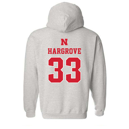 Nebraska - NCAA Women's Basketball : Amiah Hargrove - Classic Shersey Hooded Sweatshirt