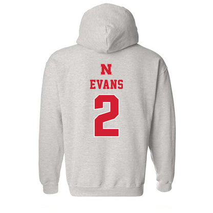 Nebraska - NCAA Baseball : Matt Evans - Hooded Sweatshirt