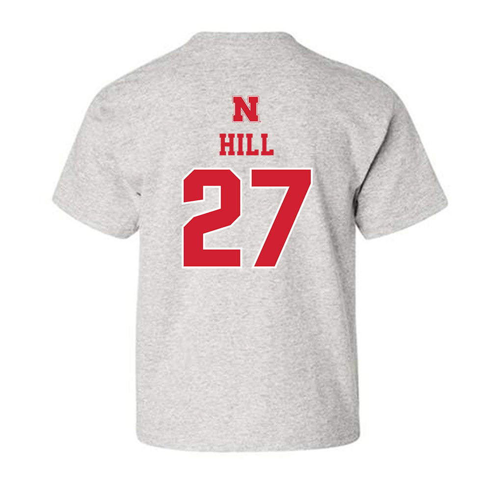 Nebraska - NCAA Softball : Natalia Hill - Classic Shersey Youth T-Shirt-1